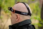 Neo Tools 99-029 2000 Lumen CREE XHP50.2 LED įkraunamas USB žibintuvėlis ant galvos