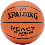 Spalding React TF-250 krep&scaron;inio kamuolys, 5 dydis, rudas 76803Z
