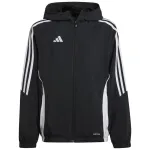 adidas Tiro 24 vaiki&scaron;ka treniruočių striukė juoda 128 cm