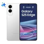 Samsung Galaxy S25 Edge 17 cm (6.7 colio) Dual SIM Android 15 5G USB Type-C 12 GB 256 GB 3900 mAh sidabrinis