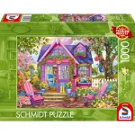 Schmidt Spiele 58061 Ein H&auml;uschen zum Verlieben 1000 dalių dėlionė