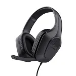 Trust GXT 415 Zirox ausinės, laidinės, ant ausų, žaidimams, juodos