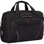 Portfelis Wenger Cosmic, 14&ndash;16 colių ne&scaron;iojamam kompiuteriui (iki 40,64 cm), juodas
