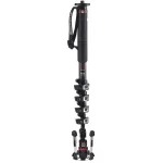 Manfrotto XPRO Monopod+ MVMXPROC5 anglies pluo&scaron;to 5 sekcijų video monopodo su FLUIDTECH pagrindu