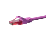 DSIT CAT6 tinklo kabelis, U/UTP, 0,15 m, rožinis, 100% varis (DC-69-001)