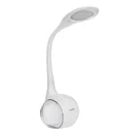 Activejet AJE-RAINBOW 2 LED stalinė lempa su RGB pagrindu, lanksčia koja, reguliuojamu ry&scaron;kumu, jutikliniu valdymu, 7W pagrindine &scaron;viesa, 350lm, 2800K-6500K, juoda