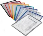DURABLE SHERPA PANEL A4 ekspozicinė panelė, žalia, 5 vnt. (560605)