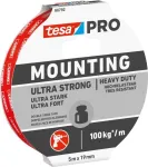 tesa Mounting PRO Ultra Strong 66792-00001-00 tvirtinimo juosta, balta, 5 m x 19 mm, 1 ritinys
