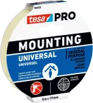 tesa Mounting PRO Universal 66958-00001-00 dvipusė tvirtinimo juosta, balta, 5 m x 9 mm