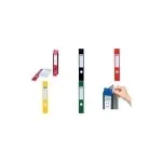 DURABLE ORDOFIX&reg; savaime limpančios segtuvų nugarėlių etiketės 40x390 mm baltos, 10 vnt. pakelyje, 809106