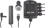 Renkforce GKA200 GPS automobilio signalizacija su valdymu i&scaron; i&scaron;maniojo telefono, vibracijos jutikliu, 12/24V (RF-3570510)
