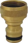 C.K Tools žalvarinė srieginė čiaupo jungtis 3/4 colio BSP moteri&scaron;koji į 1/2 colio BSP vyri&scaron;kąją G791562