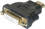 EXERTIS CONNECT HDMI į DVI-I adapteris, HDMI male į DVI-I 24+5 female, juodas 127951