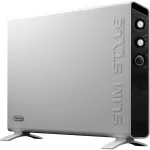 De&rsquo;Longhi HCX3220FTS elektrinis ventiliatorinis &scaron;ildytuvas, juodas/baltas, 2000 W