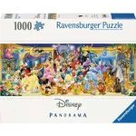 Puzzle Panorama &ndash; Disney Gruppenfoto (1000 dalių)