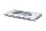 METZ CONNECT OpDAT fix &scaron;viesolaidinis sujungimo pachpanelis, 12x SC-Duplex OS2, 1U, &scaron;viesiai pilkas 150459E212-F