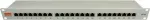 IT-BUDGET 19 inch Business Patch Panel Cat.6A Shielded 24-Port 1U PoE+ su apsauginėmis sklendėmis, &scaron;viesiai pilkas 90ITBPP6ASSG