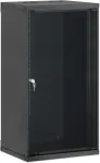 Intellinet 19 inch sieninis spintos Basic Line 20U 400mm gylio juoda RAL 9005 716734