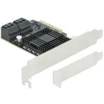 SATA PCI Express x4 kortelė DeLOCK 5 prievadų Low Profile