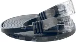 Wirewin Cat.6 SLIM tinklo kabelis, U/UTP, 0,15 m, juodas PKW-SLIM-KAT6 0.15 SW