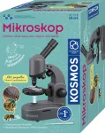 Kosmos 636098 biologijos eksperimentų rinkinys su mikroskopu, pilkas, nuo 10 m.
