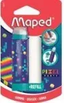 Maped Pixel Party i&scaron;traukiamas trintukas su papildymu, lūpdažio tipo, blister pakelyje 152015