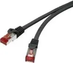Renkforce RF-4979742 Cat6 S/FTP tinklo kabelis, RJ45, 3m, juodas