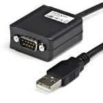 StarTech.com 6 pėdų (1,8 m) 1 prievado profesionalus RS422/485 USB serijinio kabelio adapteris su COM i&scaron;laikymu, USB į RS422 adapteris - TAA