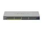 NETGEAR GS748PP 48 prievadų nevaldomas Gigabit Ethernet (10/100/1000) PoE+ komutatorius, pilkas