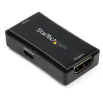 StarTech.com HDBOOST4K2 HDMI signalo stiprintuvas / tarpinis kartotuvas, 4K 60 Hz, iki 14 m (45 pėdų), maitinimas per USB, 7.1 garsas, YUV 4:4:4