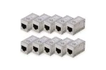 Digitus CAT 6 modulinės jungtys ekranuotos 10 vnt. RJ-45 auksiniai kontaktai