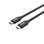 USB-C į USB-C laidas Unitek C14059BK &mdash; 2 m, 5 A, 20 V, 480 Mbit/s, juodas