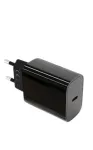 USB-C 20W sieninis įkroviklis Power Delivery juodas
