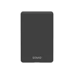 I&scaron;orinis HDD/SSD dėklas SAVIO AK-65 Juodas 2.5 colio SATA USB 3.0 5 Gbit/s Micro-USB