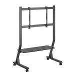 Mobilus televizoriaus stovas ART STO SD-22, 45&ndash;90 colių, VESA 100&times;100&ndash;800&times;400, 60 kg, plienas, ratukai