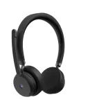 Belaidė Lenovo VoIP ausinė, ausinės ant galvos, biurui/skambučių centrui, Bluetooth, juoda