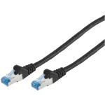 ShiverPeaks patch laidas CAT6a S/FTP RJ45 PiMF, 1 m, juodas (75711-S)