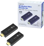 Belaidis HDMI perdavimo rinkinys LOGILINK HDW0102 &ndash; 30 m, siųstuvas ir imtuvas