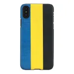 Dėklas iPhone X/XS man and wood dandy blue black, apsauginis kietas apvalkalas