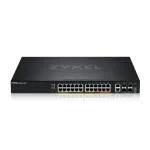 Zyxel XGS2220-30HP valdomas L3 Gigabit Ethernet (10/100/1000) Power over Ethernet (PoE) jungiklis, juodas