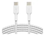 USB kabelis Belkin CAB004BT1MWH2PK USB 2.0 1 m USB-C baltas