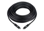 USB-C aktyvus optinis kabelis 15 m ATEN UE3415F &mdash; USB-C į USB-C, 15 Gbit/s, juodas
