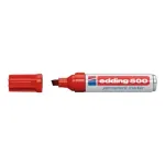 Permanentinis markeris Edding 500 kaltinis antgalis Raudona