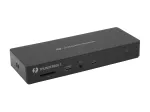 Conceptronic DONN30B 13 viename Thunderbolt 4 jungčių stotelė, 40 Gbit/s, 96 W, HDMI, 2x USB-A, USB-C, 2,5GbE LAN, SD kortelių skaitytuvas, juoda