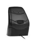 BakkerElkhuizen DXT 3 belaidė pelė, ambidekstrinė, optinė, RF Wireless, 2400 DPI, juoda
