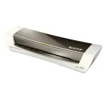 Leitz iLAM Home Office A4 laminatorius 73680089, kar&scaron;tasis/&scaron;altasis, 80-125 &micro;m, įkaista per 3 min., pilkos spalvos