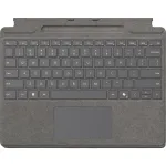 Microsoft Surface Pro klaviatūra QWERTZ voki&scaron;ka su ra&scaron;iklio laikikliu Platinum