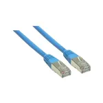 Tinklo kabelis Alcasa 3m Cat6 S/FTP Mėlynas