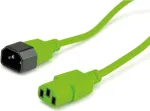 Roline maitinimo laidas &ndash; IEC 60320 C14 &ndash; IEC 60320 C13 &ndash; 250 V AC &ndash; 10 A &ndash; 1,8 m &ndash; liejinis &ndash; žalias