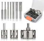 Deimantinių grąžtų rinkinys Smart SM-25-SET10G, 10 vnt., skersmenys 4&ndash;68 mm
